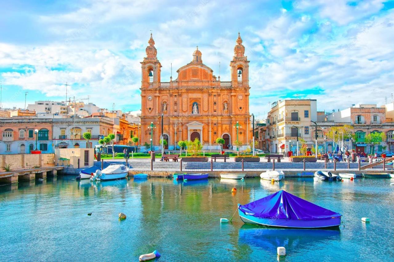 The Green Apartment - Central Malta - 2 Bed 2 Bath, 82Sqm Msida Exterior foto